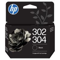 HP originální ink B7RT7AE, HP 302/304, black, 120str.