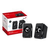 Genius reproduktory SP-U125, 2.0, 3W, černé, regulace hlasitosti, 3,5 mm jack (USB), 150Hz (3)