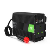 Green Cell měnič napětí z 24V na 230V, 150W/300W, modifikovaný sinus, UK zásuvka