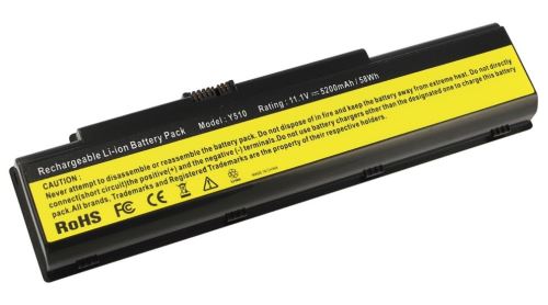 TRX baterie Lenovo/ 5200mAh/ pro V550/ 3000 Y500/ 3000 Y510/ Ideapad Y510/ Y530/ Y710/ Y73
