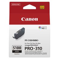 Canon originální ink PFI-5100 MBK, 6951C001, matte black Canon originální ink PFI-5100 MBK, 6951C001, matte black