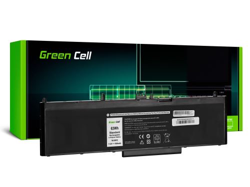 Green Cell baterie pro Dell Latitude E5570 Precision 3510, Li-Ion, 11.4V, 5500mAh, DE161