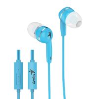 Genius HS-M320, sluchátka, bez ovládání hlasitosti, modré, špuntová typ 3.5 mm jack (1)