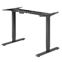 Rám stolu, elektricky nastavitelná výška, rozsah 500 mm, antikolizní systém, černý, 100 kg (1)
