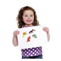 AVERY Z-DESIGN Dětské Dekorační etikety
Fólie, se třpytkami Dinosaurus - 57293 (1)