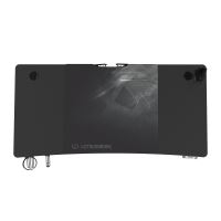 ULTRADESK Herní stůl LEVEL V2, 140x68cm, 72-117cm, elektricky nastavitelná výška, s XXL po (8)
