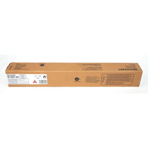 SHARP originální toner MX61GTMA, magenta, 24000str.