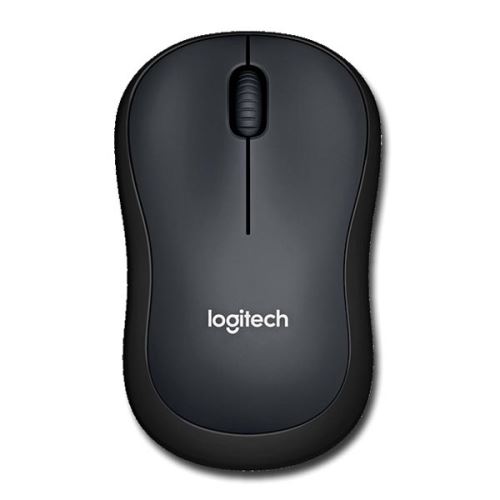 Myš bezdrátová, Logitech M220, černá, optická, 1000DPI