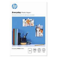 HP Everyday Photo Paper, Glossy, CR757A, foto papír, lesklý, bílý, 10x15cm, 4x6", 200 g/m2 (1)