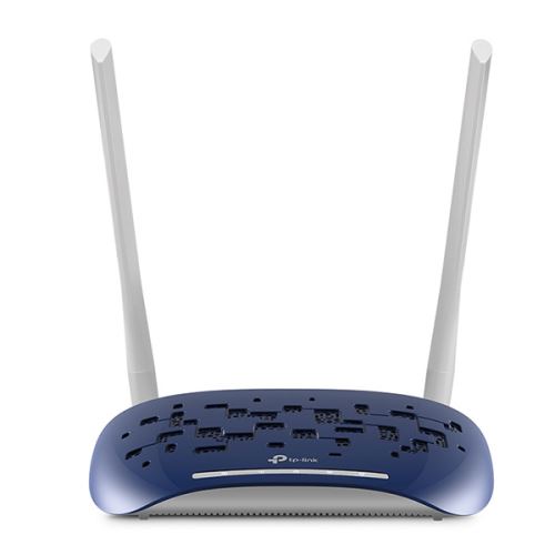 TP-LINK modem s routerem TD-W9960 2.4GHz, IPv6, 300Mbps, externí pevná anténa, 802.11n, VD