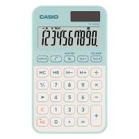 Casio Kalkulačka SL 310 YC LG, zelená, desetimístná, duální napájení Casio Kalkulačka SL 310 YC LG, zelená, desetimístná, duální napájení