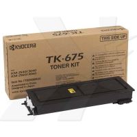 KYOCERA originální toner TK675, 1T02H00EU0, black, 20000str.