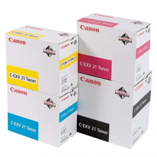 CANON originální toner C-EXV21 M, 0454B002, magenta, 14000str., 260g