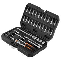 Sada nástrčných hlavic, chrom-vanadiová ocel, kufřík, Neo Tools (1)