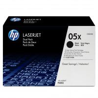 HP originální toner CE505XD, HP 05X, black, 13000 (2x6500)str., high capacity, dual pack, HP originální toner CE505XD, HP 05X, black, 13000 (2x6500)str., high capacity, dual pack,